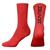 Meia Longa Tecsocks Ciclismo Bike Sentec Performance 18cm Vermelho