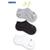 Meia Masculina Soquete Lupo Infantil Kit 12 Pares Meias 2270 Preto branco cinza