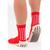 Meia prosocks atleta pro antiderrapante legítima original nf Vermelho