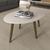 Mesa Centro Sala Oval Estrela Off White