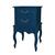 Mesa de Cabeceira 2 Gavetas - Tommy Design Azul