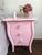 Mesa de Cabeceira Criado para Quarto Infantil Comoda Várias Cores Moderno Rosa com Puxado Rosa