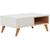 Mesa De Centro Para Sala Jeri Off White Freijo CLB Off White Freijo