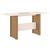 Mesa de Jantar 6 Lugares Milano Carvalho com Off White