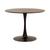 Mesa de jantar redonda Tulipa - Saarinen - 100 cm Preto