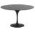 Mesa de Jantar Tulipa Saarinen Redonda 80 cm - Laqueada Preto