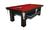 Mesa de Sinuca e Ping Pong - 1,96x1,06 Vermelho