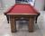 Mesa de Sinuca Vintage com Tampo de Ping Pong - 1,96x1,06 Bordô