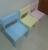 Mesa infantil lorena com 2 cadeiras Rosa