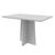 Mesa Jantar Anitta Off White 120x80 para 4 Cadeiras N Ceval Off White/Off White