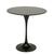 Mesa Lateral Saarinen  51 cm Madeira Laqueada Laca Preta