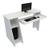 Mesa P/ Computador Jogos Gamer Home Office Escrivaninha Branco