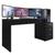 Mesa para Computador Desk Gamer DRX-5000 Preto Black - PR Móveis Preto Black