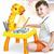 Mesa Projetora Desenho Infantil Mesinha De Desenho Projetora Premium Amarelo
