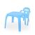 Mesinha Infantil Para Atividades  C/ Uma Cadeira Azul