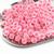 Miçanga Bola Fosca 8mm Com Miolo Colorido Candy Colors Para Pulseira Colar Bijuterias Pulseirinhas Aprox.400 Bolinhas Missanga 8mm Pink