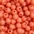 Miçanga de Bola Colorida Bolinhas Lisa Leitosa 6mm Aprox. 700 Bolinhas 100gr Para Fazer Pulseiras Bolinha Leitosa Salmon