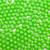 Miçanga Passante Bola Lisa Plástico 6mm 1000pçs 150g Escolha a Cor Verde