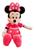 Mickey Minnie Mouse Pelúcia Infantil Vermelho Rosa 35cm Minnie rosa