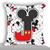 Mickey mouse disney alfabeto e numeros capa de almofada 42cm MICKEY 10236_J