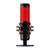 Microfone HyperX QuadCast Antivibração Condensador USB LED Vermelho - 4P5P6AA Preto