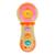 Microfone Musical  Baby C/Som e Luz Brinquedo Infantil Para Bebes Amarelo