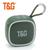 Mini alto-falante T & G portátil Bluetooth Verde
