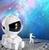 Mini Astronauta Projetor Galaxy Lights Galaxias Estrelas Neb Branco