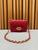 Mini bag bolsa feminina luxo transversal diva influencer Vermelho