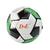 Mini bola de futebol de pvc (tamanho 02) Branco com verde