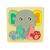 Mini Brinquedo Educativo Quebra Cabeça Madeira Encaixe Infantil Colorido Elefante
