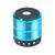 Mini Caixa De Som Portátil Bluetooth Mp3, Fm, Sd, Usb, WS-887 VERDE ÁGUA