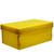 Mini Caixa Organizadora Dello 28x17x12cm 5,71L 2169 Amarelo