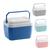 Mini Caixa Térmica Cooler 6 Litros Paramount Plásticos - Caixinha Portátil Cabem 6 Latinhas Azul