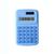 Mini Calculadora De Bolso Matemática Plástica De 8 Dígitos Portátil De Alta Qualidade  Azul 