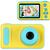 Mini Câmera Digital Infantil Brinquedo Tira Fotos De Verdade Azul