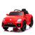 Mini Carrinho Elétrico Fusca Beetle Dune 6v C/ Controle Luz E Som Vermelho