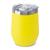 Mini Copo Térmico Anti-vazamento Inox de 360ML Amarelo