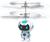 Mini Drone Robô Fly Quadricóptero Infantil Dupla Hélice Infravermelho Polibrinq Branco