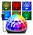 Mini Globo LED RGB Jogo De Luz Colorido Para Festas e DJ USB   LEY2147 Preto