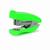 Mini Grampeador Neon Lyke para Grampos 24/6 26/6 Verde