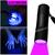Mini-Lanterna Luz Negra UV Para Detecção de Notas Falsas e Impurezas, Urina Secas - LT406 Preto