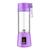 Mini Liquidificador Portátil Mixer Shake Suco Vitamina Fit Inova Kv-507 Roxo