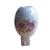 Mini Luminária Abajur C/ Difusor Bivolt De Tomada 2 Estágios Oval com Flores
