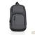 Mini Mochila Transversal Masculina De Peito Diagonal + Usb Cinza