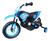Mini moto cross elétrica 6v Azul