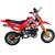 Mini Moto de Motocross à Gasolina 49cc IMPORTWAY Vermelho