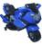Mini moto elétrica infantil 6v bw044 Azul