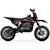 Mini Moto Elétrica Infantil Mxf Ferinha 500w Lançamento Cross 3 Velocidades 36Volts Vermelho