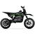 Mini Moto Elétrica Infantil Mxf Ferinha 500w Lançamento Cross 3 Velocidades 36Volts Verde